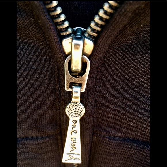 Crop Top Black One World Jacket Style - Picture 4 of 7